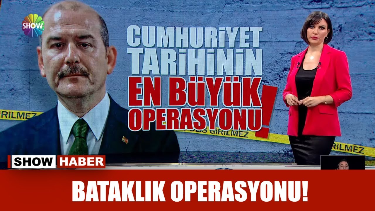 Bataklık operasyonu!