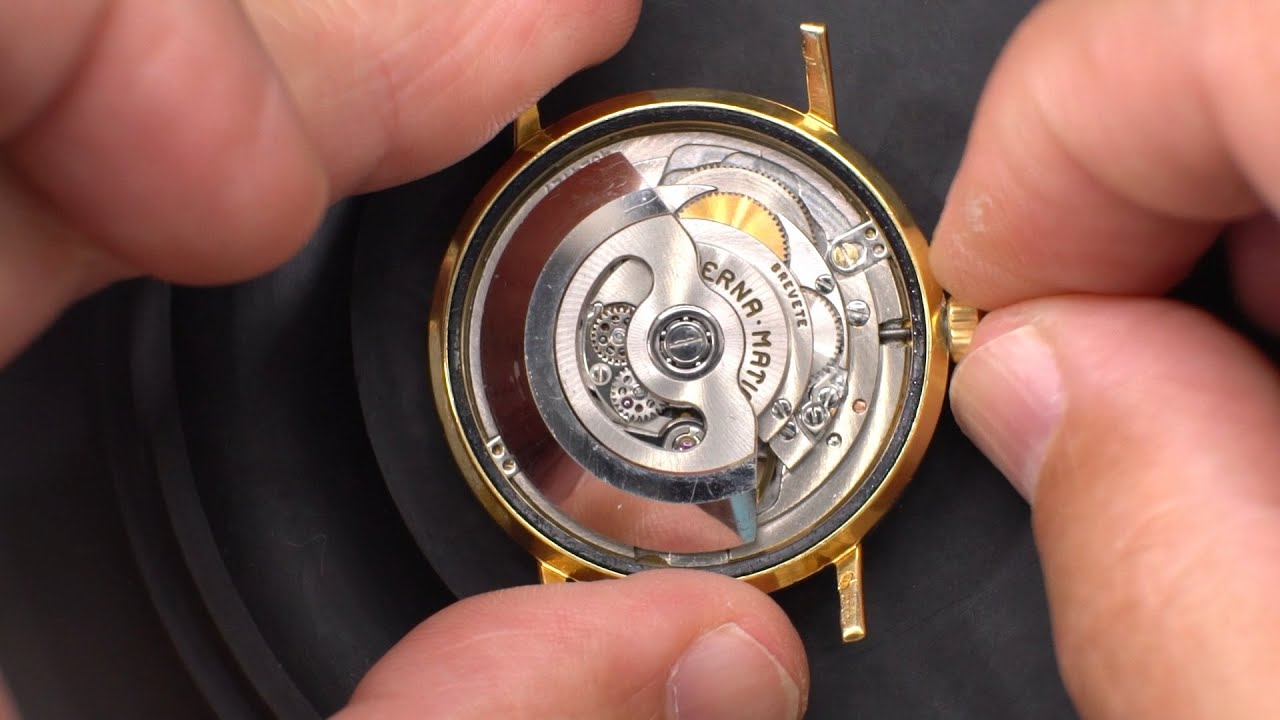 Eterna-Matic Cal 1424 UD 18K 1959