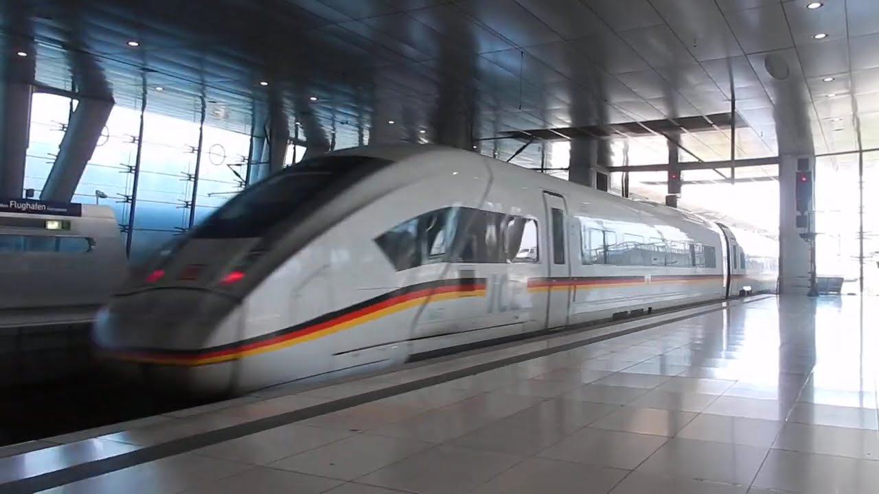 Frankfurt (Main) Flughafen Fernbahnhof Frühjahr 2025