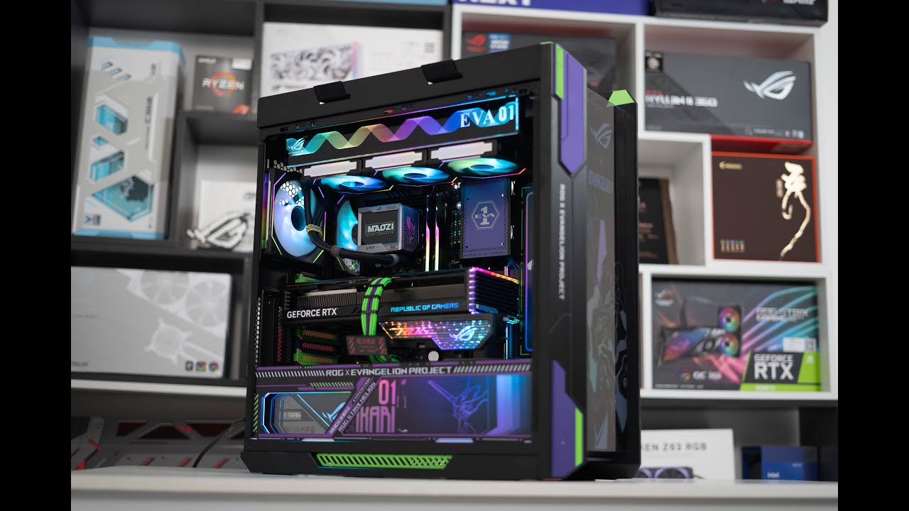 ROG X EVA strix GT 601+ INTEL i9 13900K + ROG RTX 4090 STRIX