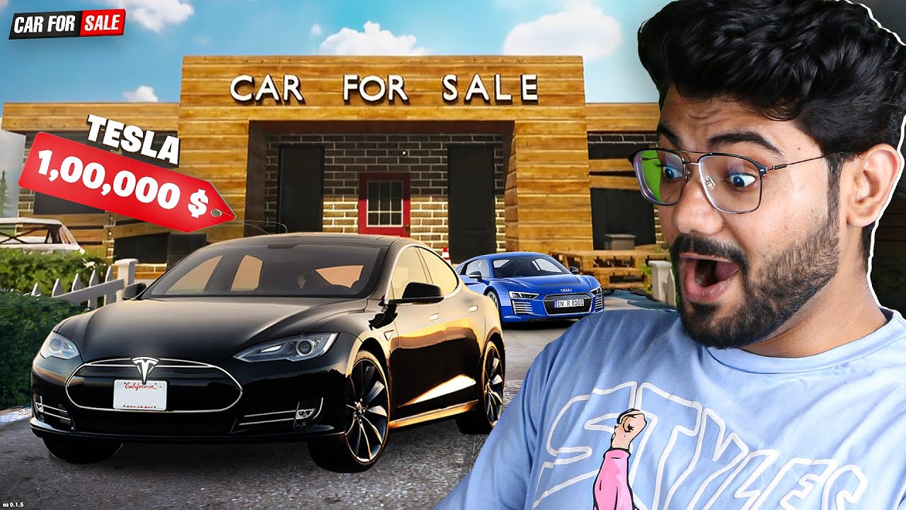 1,00,000$ TESLA FINALLY! | CAR FOR SALE SIMULATOR 2023 HINDI GAMEPLAY #2