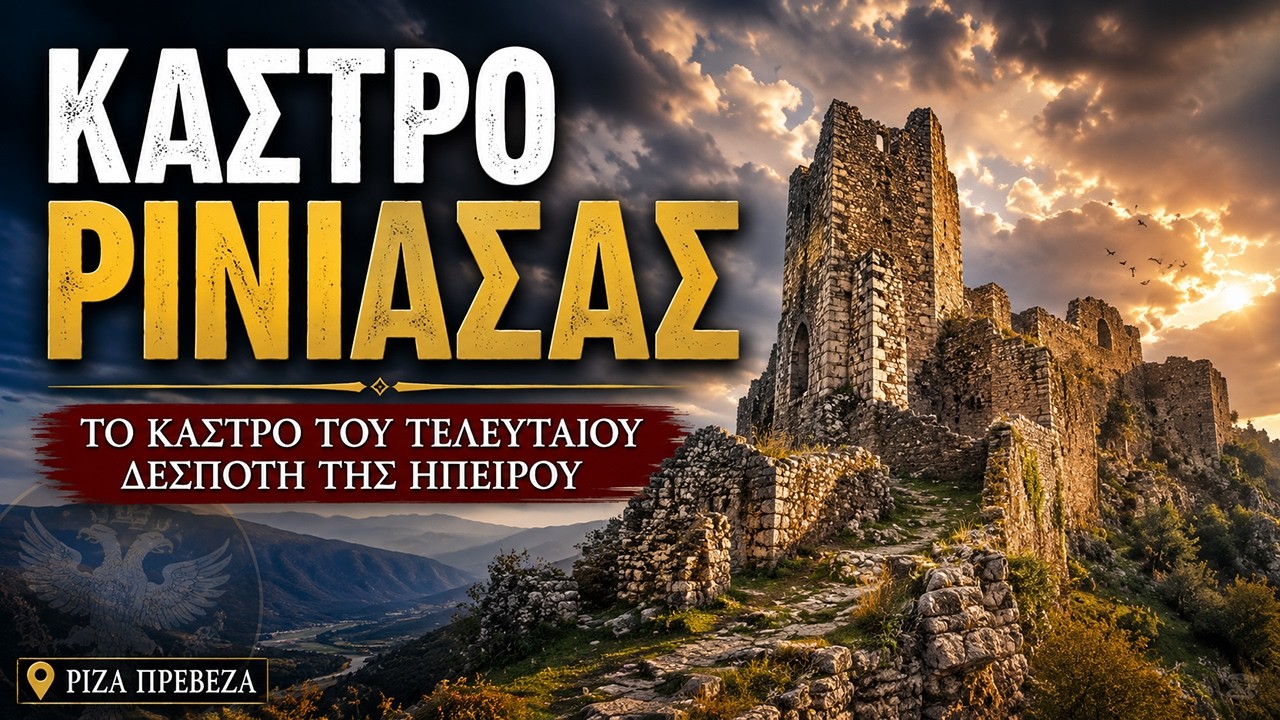 Κάστρο Ρινιάσας - Ριζά Πρέβεζα | Το κάστρο του τελευταίου Δεσπότη της Ηπείρου