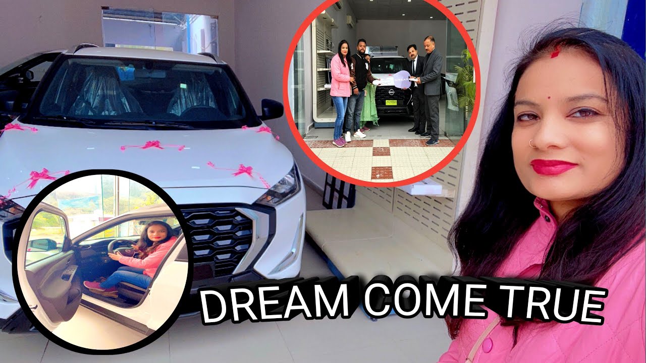 finally taking delivery of my new car 🚗😍|| nisaan magnite 2025 || @Sunshinegirlforever194