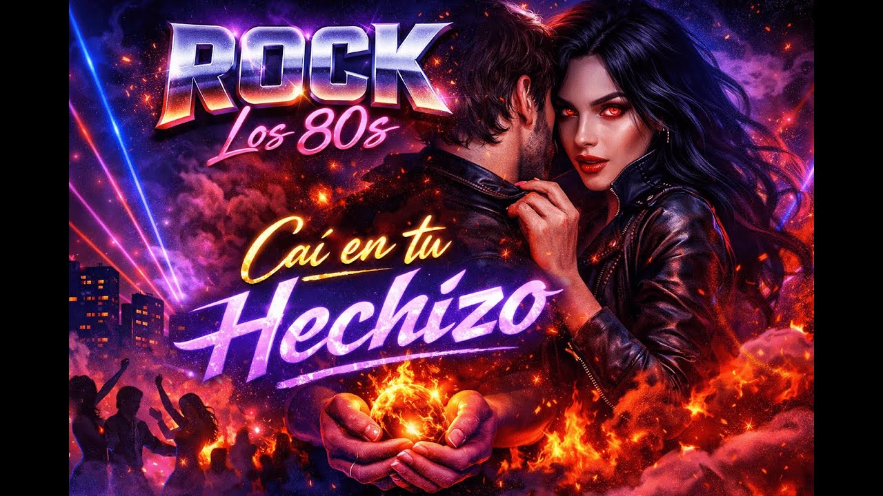 Caí en Tu Hechizo Esta Noche 💔 | Canción Romántica 80s Synth Pop | Hit Pegajoso Bailable Español