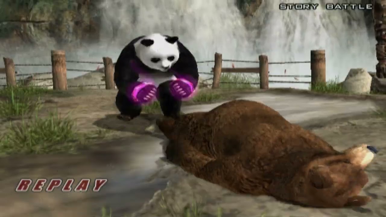 Tekken 5 Story Battle - Panda (PCSX2)