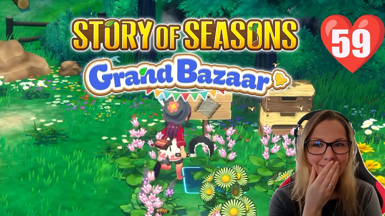 Story of Seasons Grand Bazaar 59 [Let's Play] / Bienenstock & Tee mit Lloyd /Gameplay deutsch