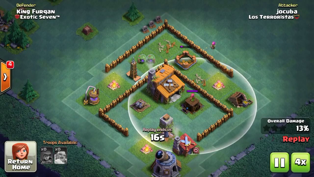 BEST Builder Hall 3 BH3 Base 2017 wPROOF  Clash of Clans New BH3 Defensive Layout With Replays