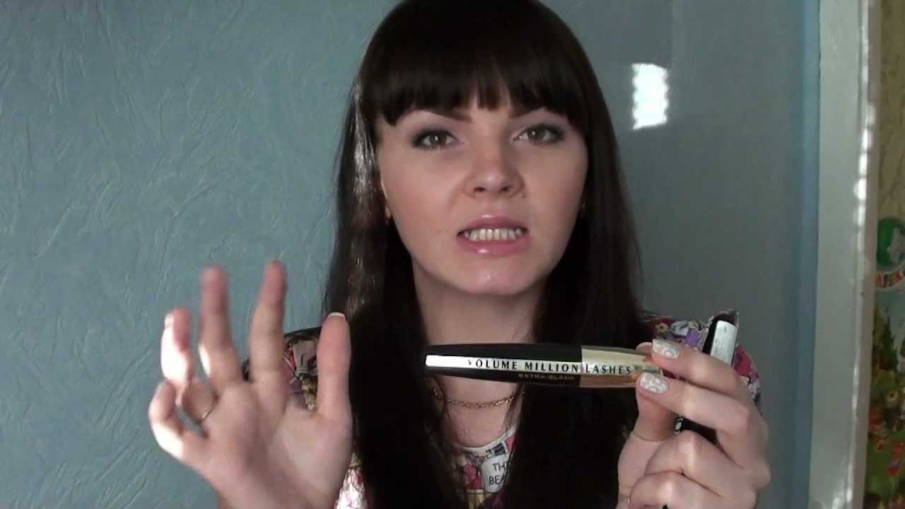 Сравнение тушей Volume Million Lashes&Mega Volume Collagene24h от L'oreal