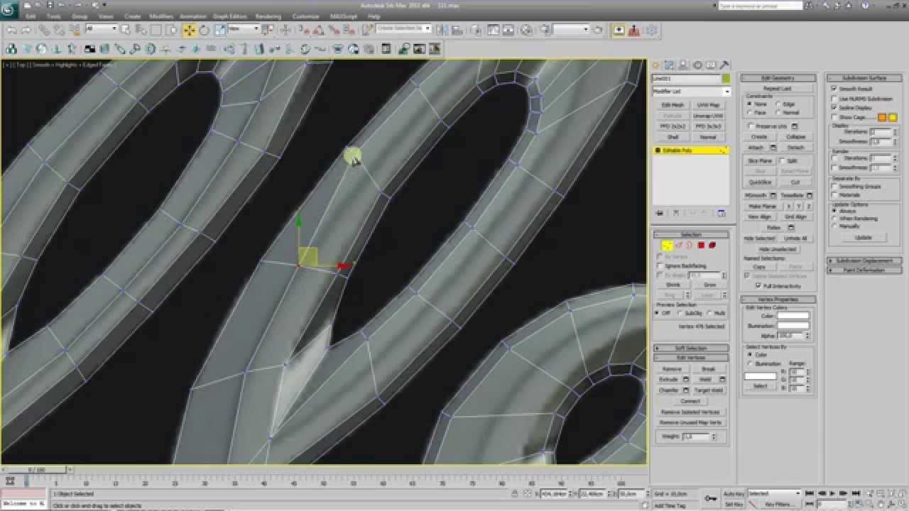 Урок 9. 3ds max. Моделим шильдик Chevelle.