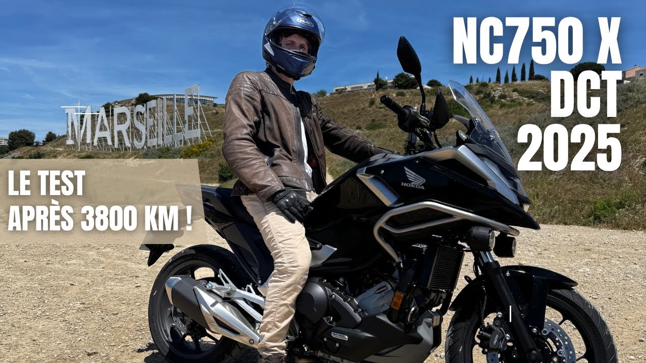 La MOTO la plus PRATIQUE 🔥  // HONDA NC 750X DCT 2025 (version A2)