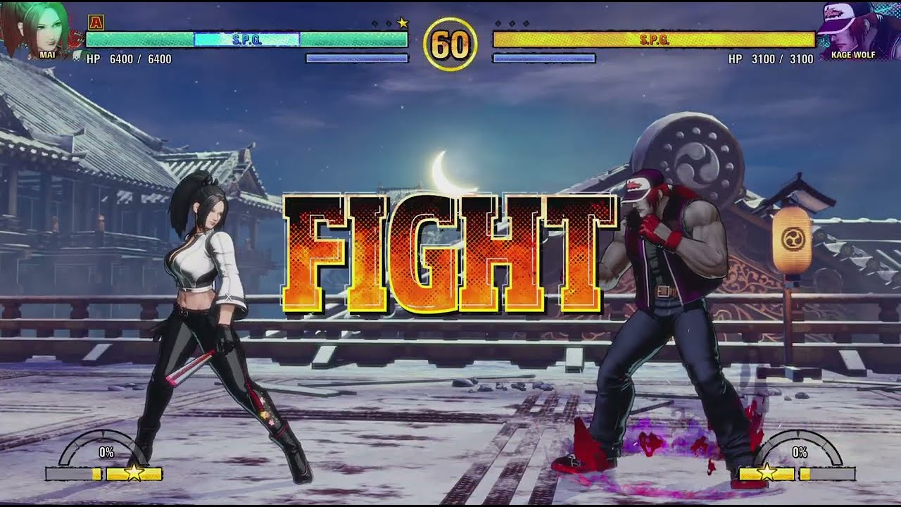 Enfrentamiento contra Kage Wolf de máximo nivel.