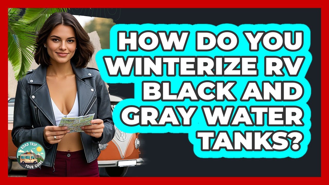 How Do You Winterize RV Black And Gray Water Tanks? - Road Trip Tour Guide