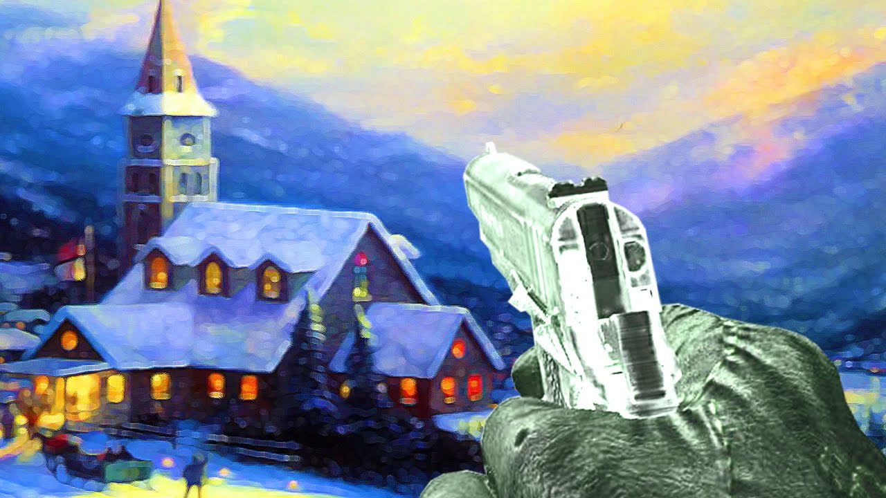 BO3 CHRISTMAS EVE ZOMBIES MOD Call of Duty Black Ops 3 Gameplay
