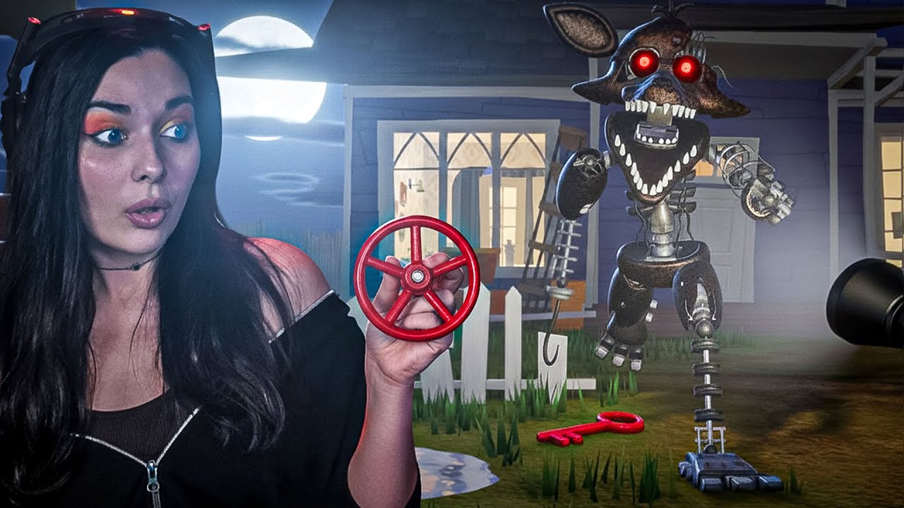 JE SUIS TOMBÉ SUR FOXY - Hello Neighbor (C'était horrible)
