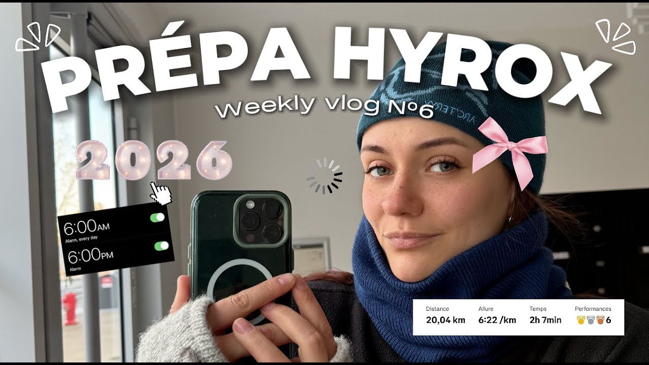 WEEKLY VLOG N°6 / Sport et déco d'appart