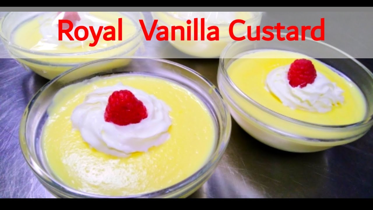 Royal Vanilla Custard