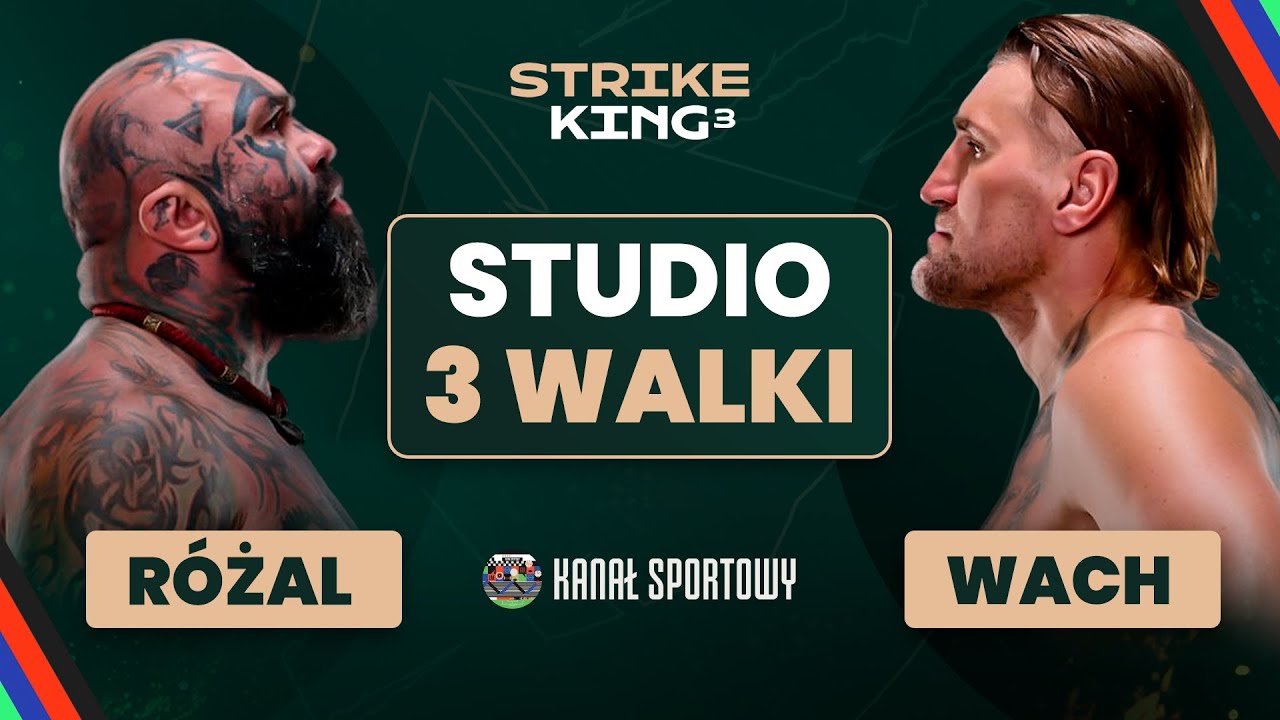 GALA STRIKE KING 3: STUDIO + PIERWSZE WALKI. TRANSMISJA