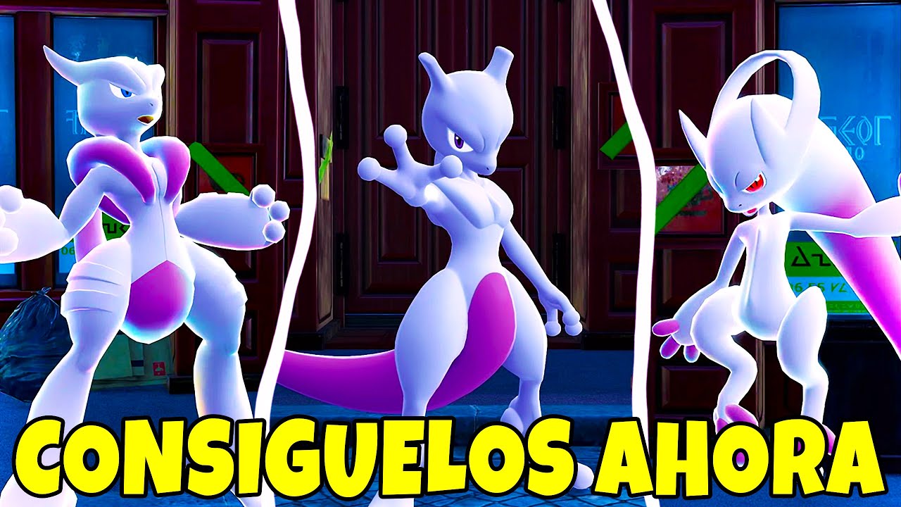 ✨ COMO CONSEGUIR YA a MEWTWO de EVENTO y MEGAEVOLUCIONARLO en LEYENDAS POKEMON ZA