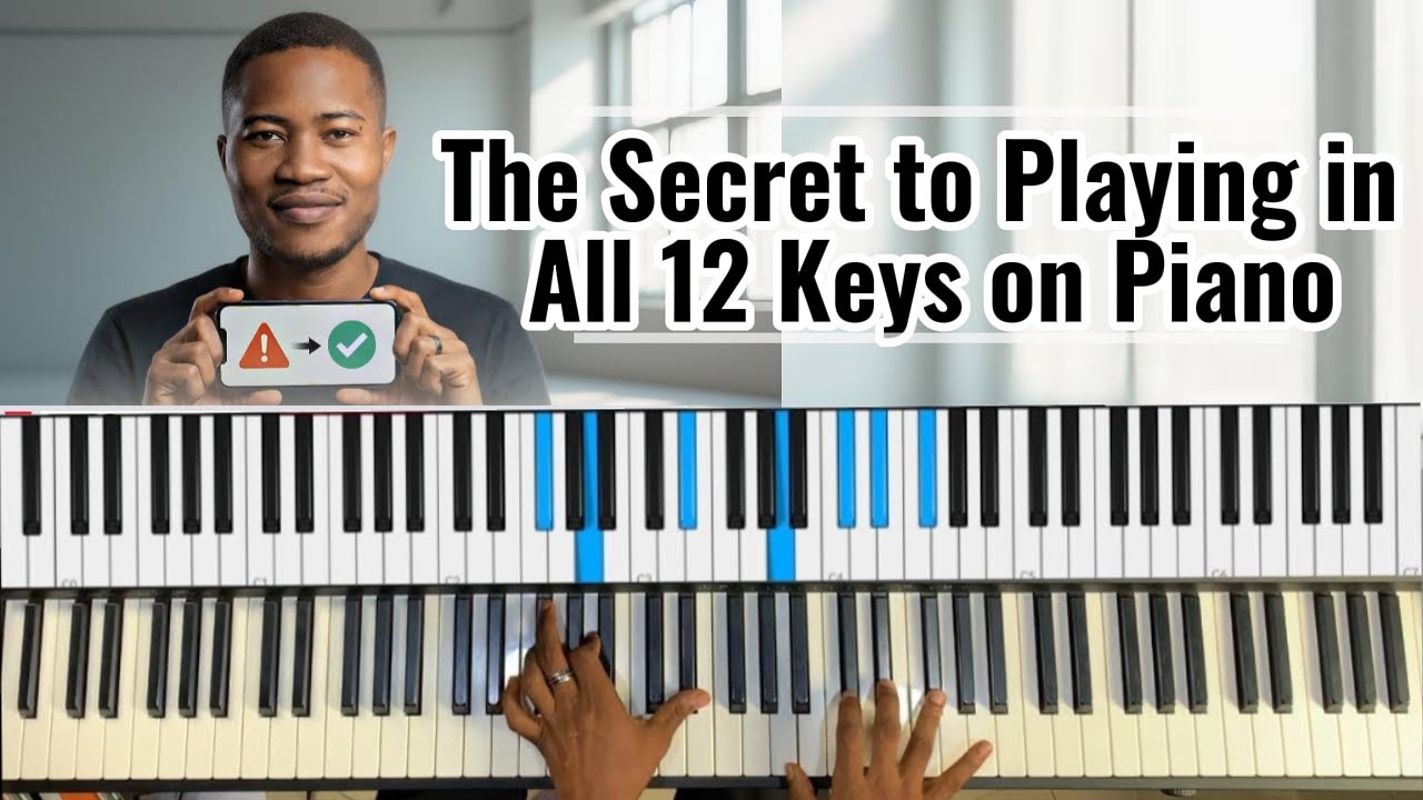 How Gospel Pianists Play Comfortably in All 12 Keys Beginner to Advanced