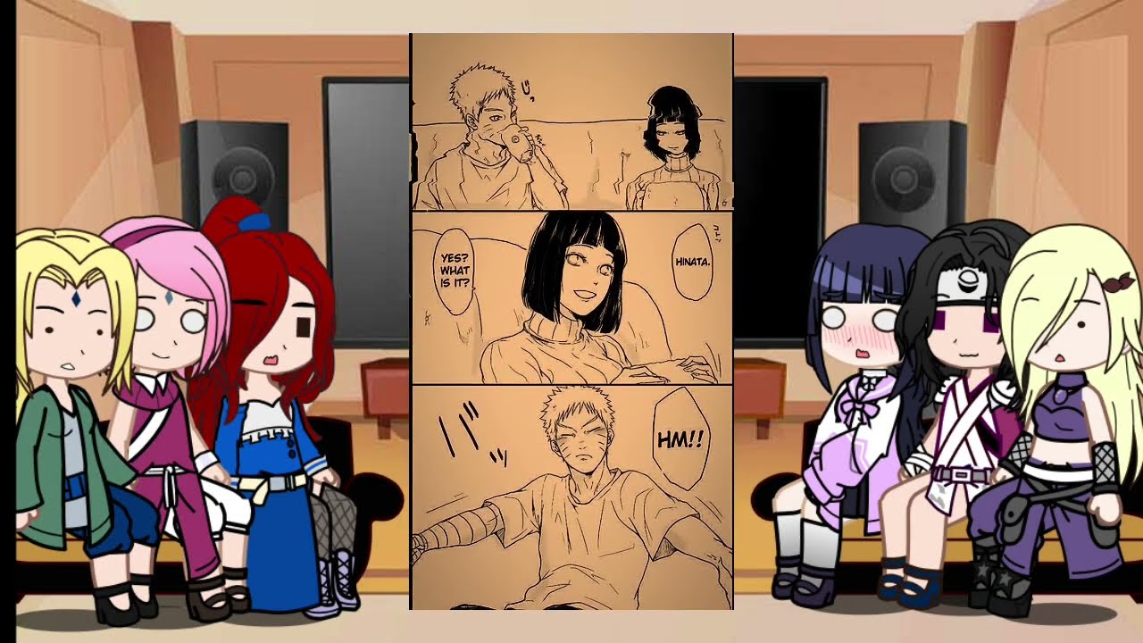 Girl In Naruto React To NaruHina/SasuSaku/ShunaJira