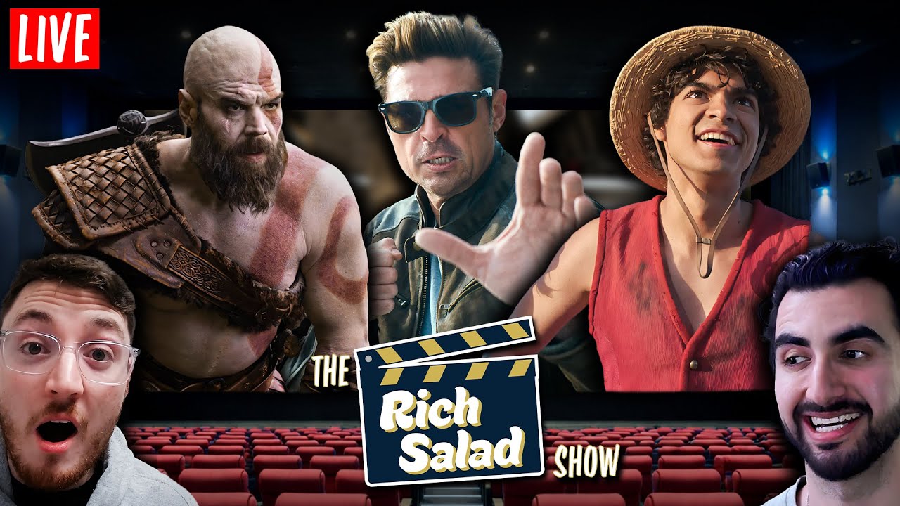 Our Thoughts on Kratos, Plus MORTAL KOMBAT! | The Rich Salad Show Ep 19 | Movie & TV Talk