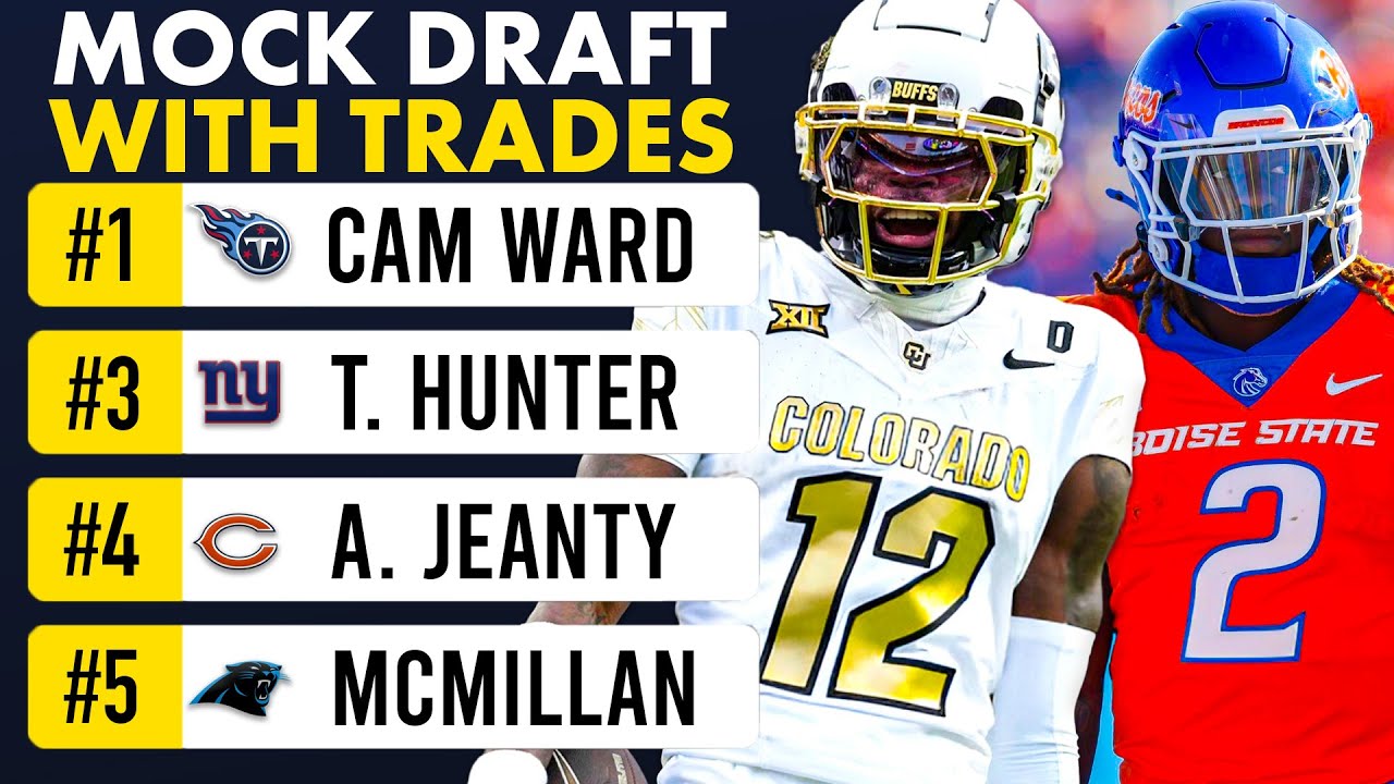 2025 NFL Mock Draft with Trades