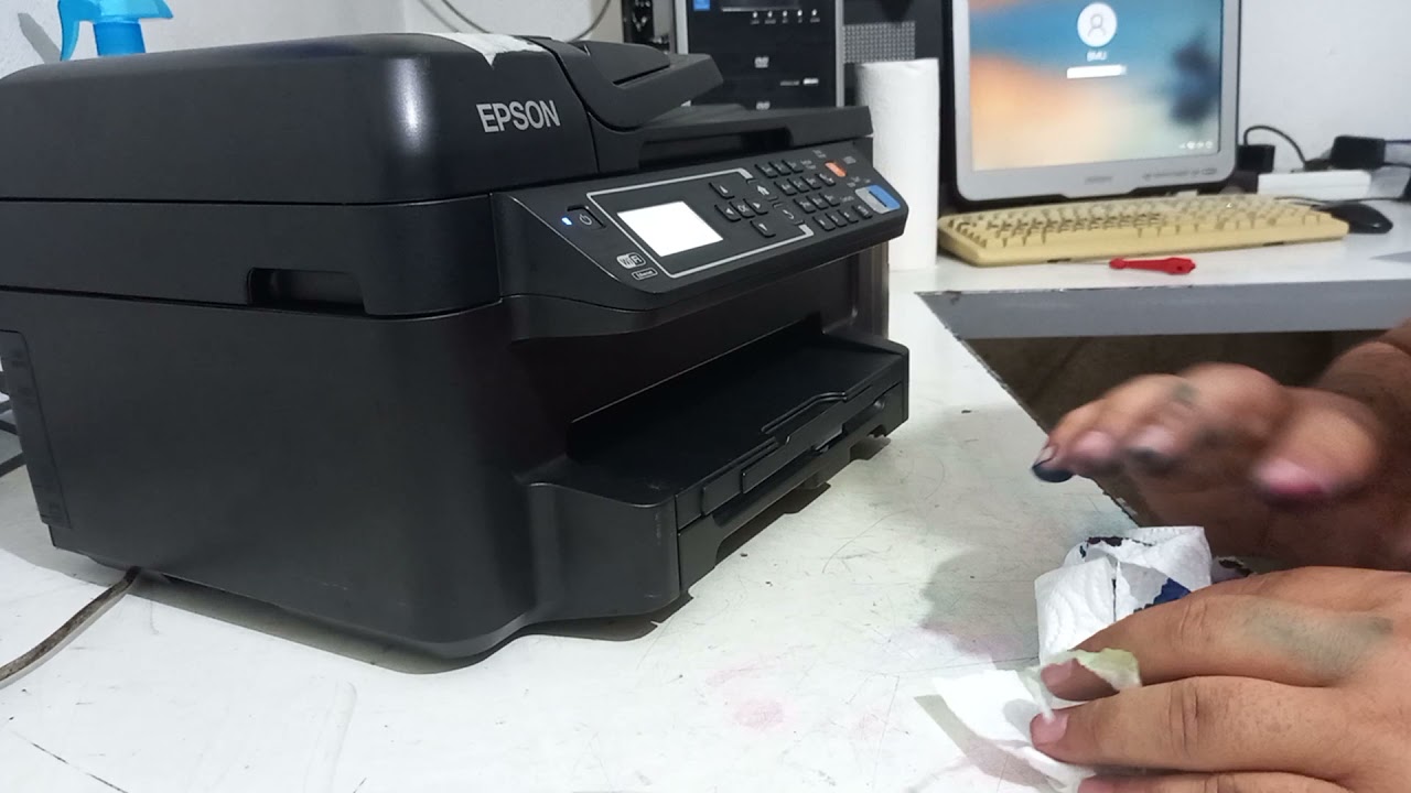 Cleaning the Epson L655 Printer Head