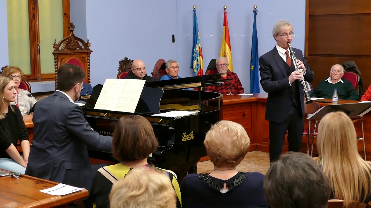 A.Guinovart/E.Granados: GOYESCAS para clarinete y piano. Carlos Casadó/Damián Hernández