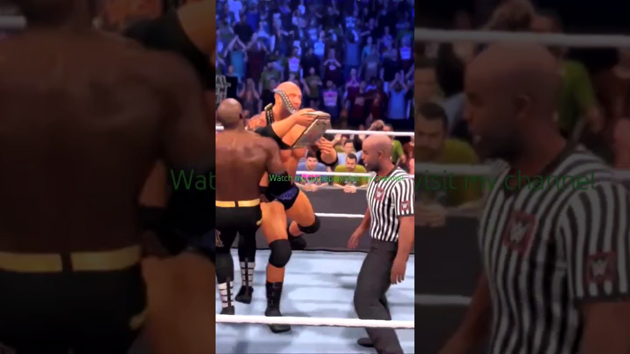 Batista attack bobby lashley with belt 
