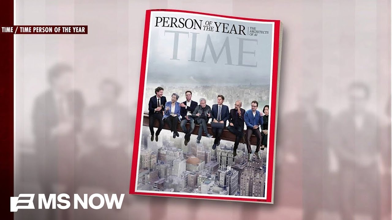 The architects of AI named as TIME's 2025 Person of the Year