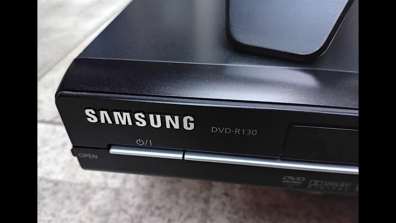 DVD RECORDER SAMSUNG R130 ( GRAVADOR DE DVD DE MESA )