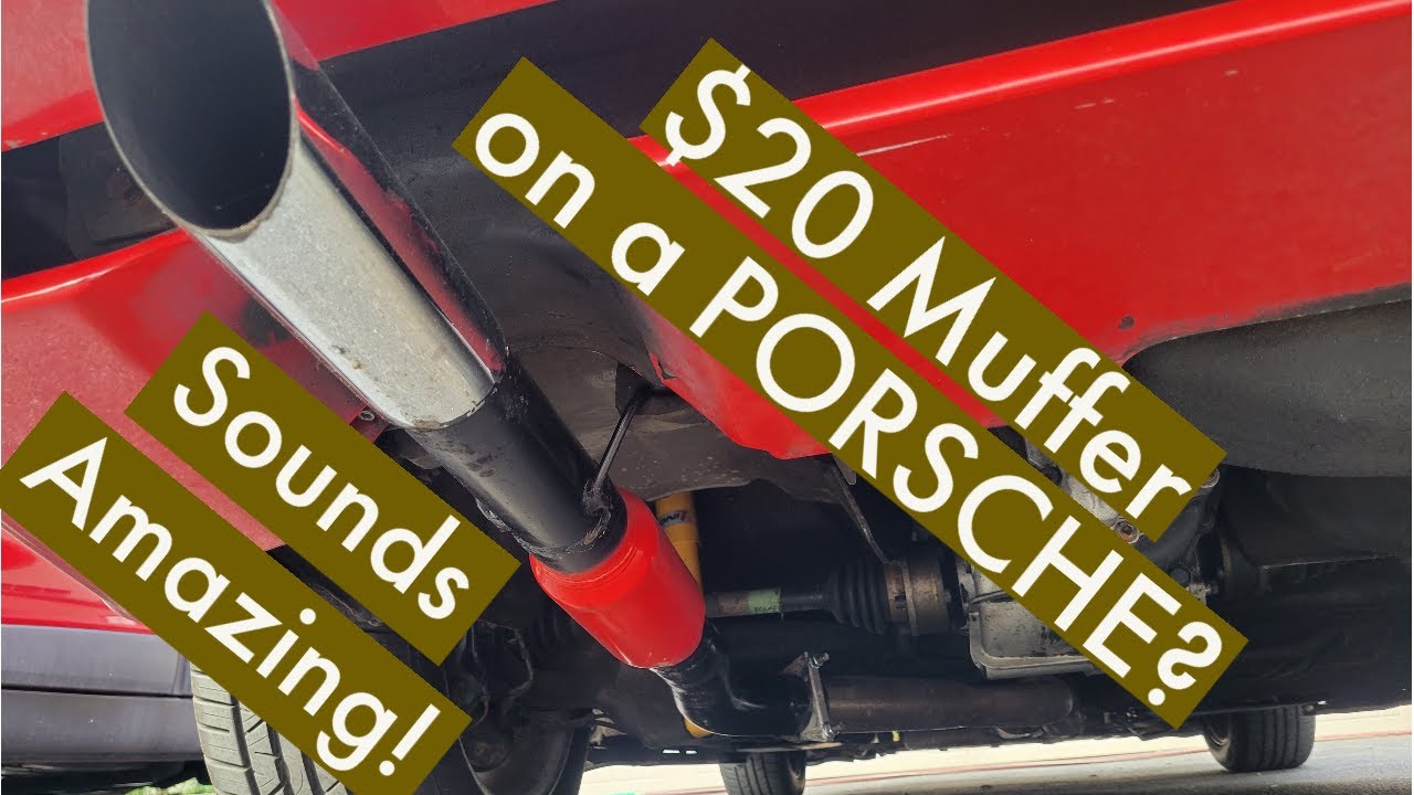 Cherry Bomb Muffler on my Porsche 944 Turbo