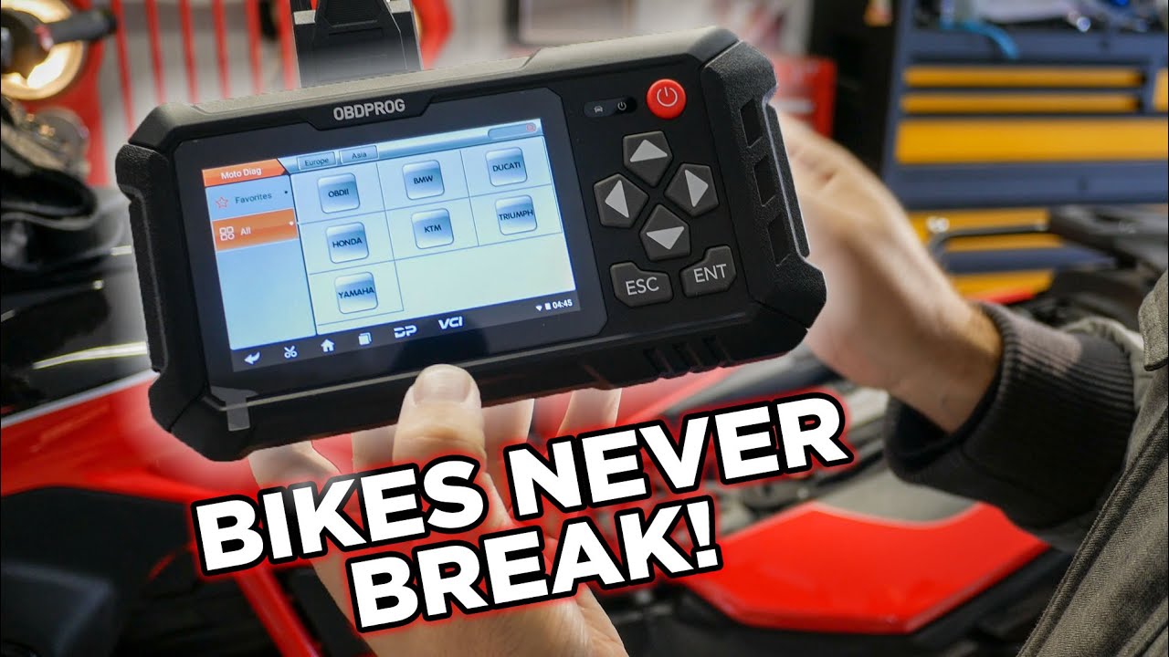OBDPROG MOTO100: Why YOU NEED A Motorcycle Diagnostic Scan Tool