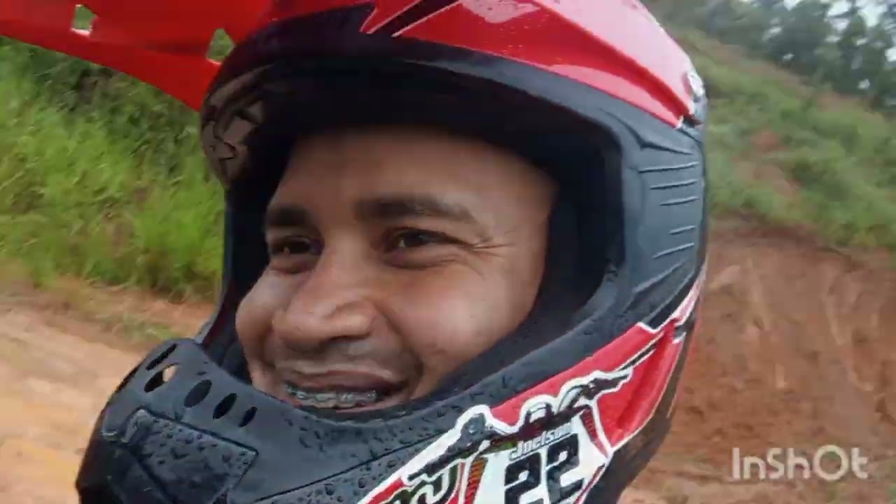 Mais uma trilha na 🌧️ e diferenciado chama na trilha 