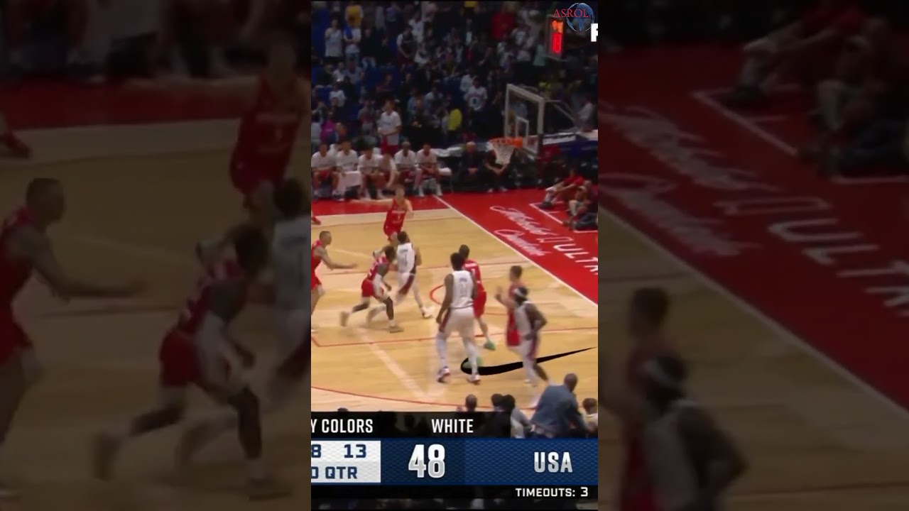Steph Curry No Problem Layup USA Vs Germany 2024 