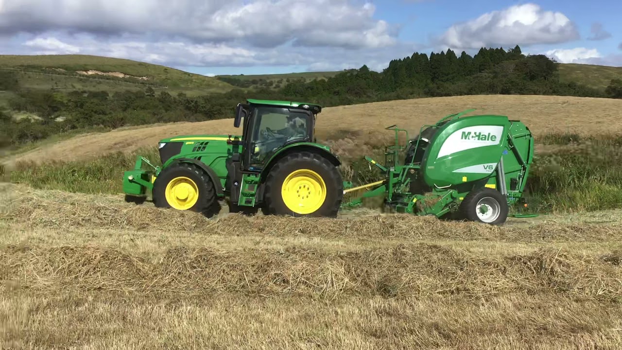 McHale V6750 & johndeere6155R