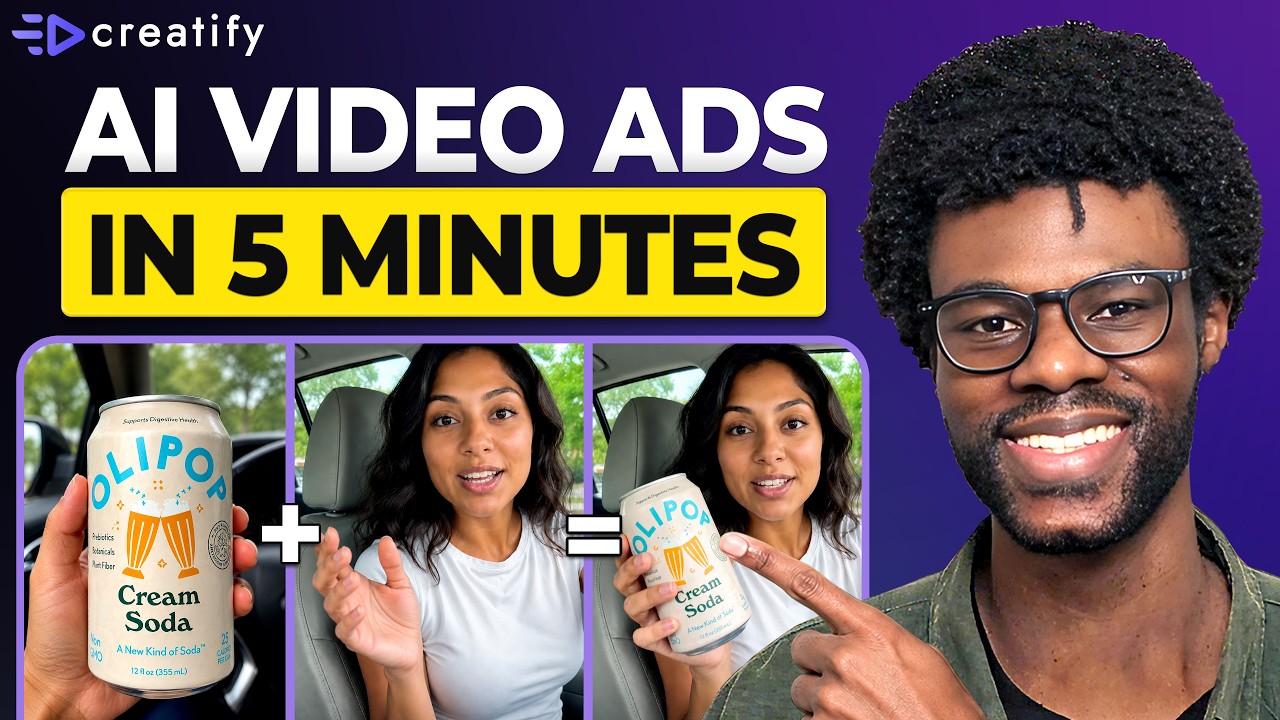How to Create Video Ads Using AI in 5 Mins: No Camera Needed (Full Step-By-Step)