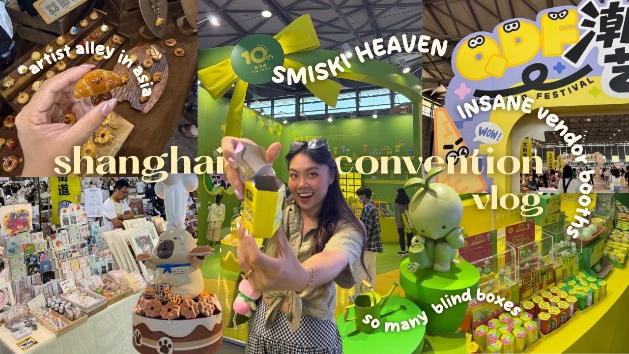 ARTIST ALLEY IN ASIA ✈️ flying across the world to go to a HUGE convention in China 😱 SMISKI HEAVEN