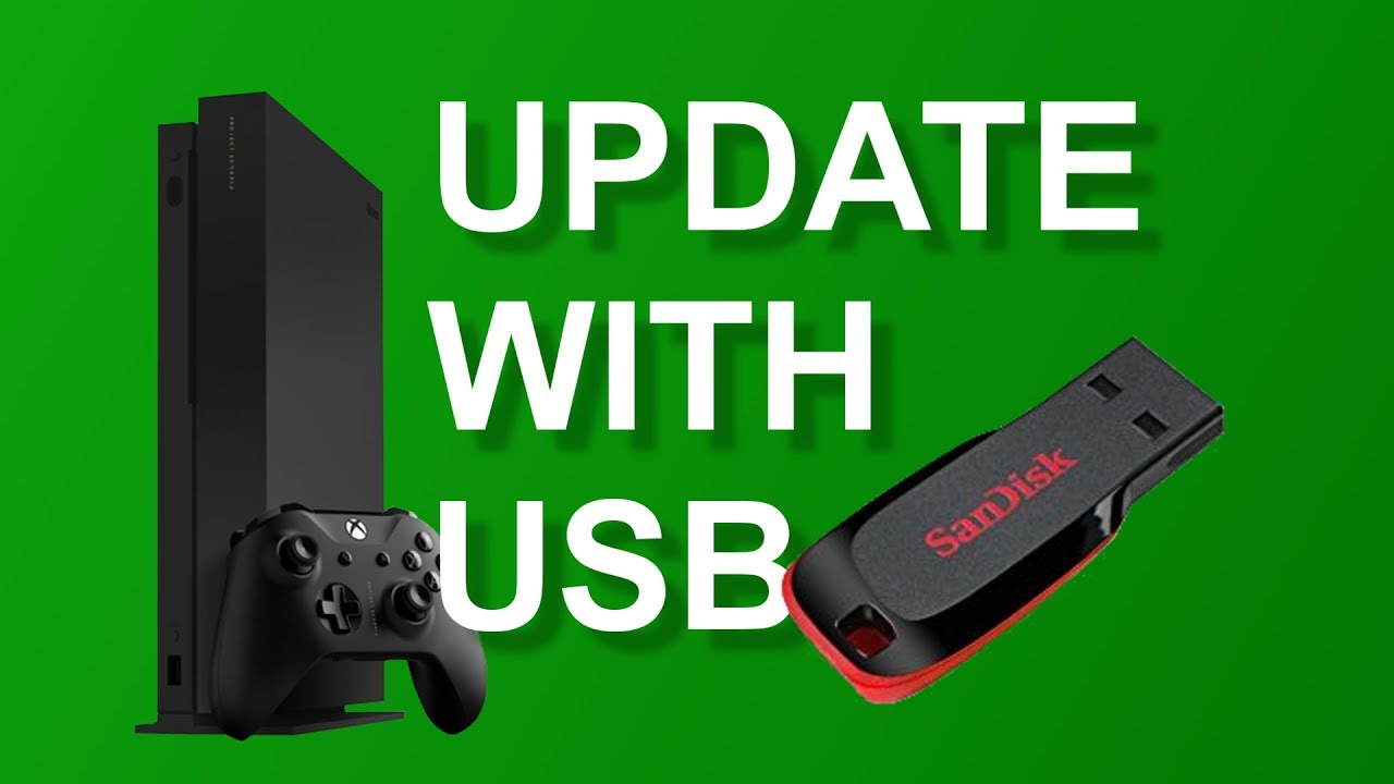 Prepare a USB Thumb Drive to Update the Xbox One
