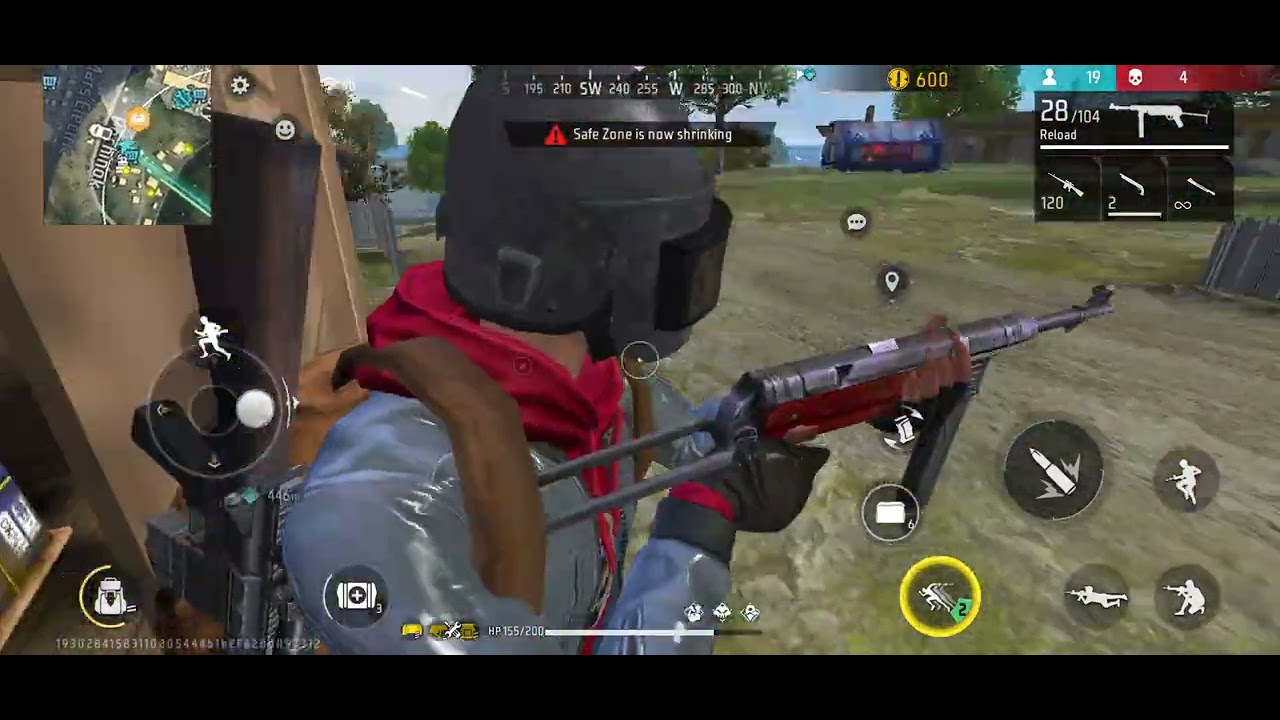 'Free fire gameplay#  please support more