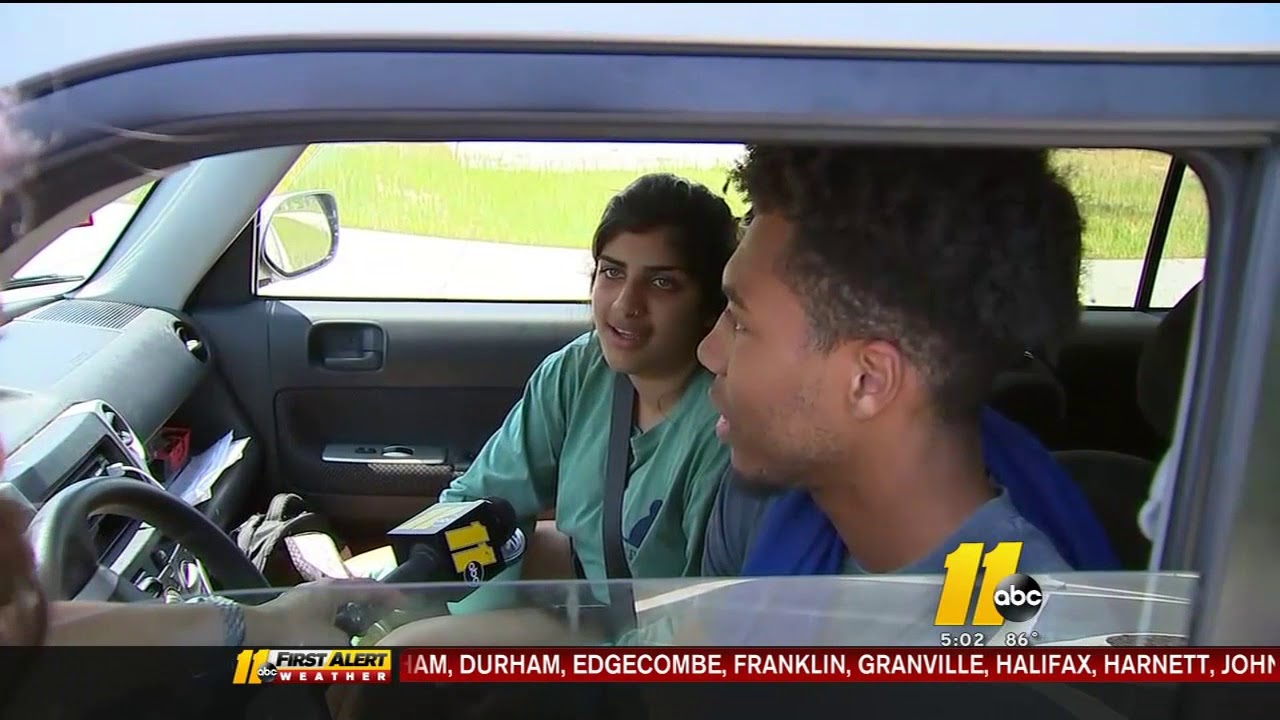 Video of Apex High School student tearing down Black Lives Matter mural goes viral