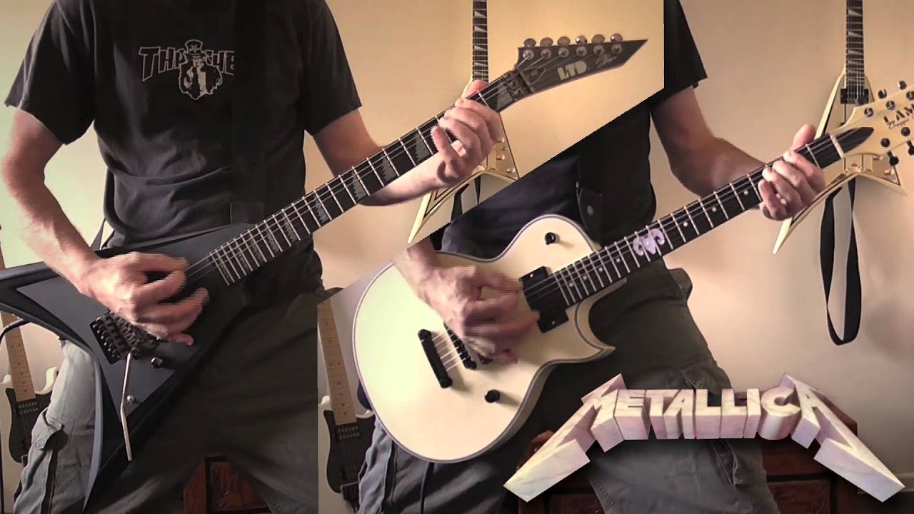 Metallica - Orion All Guitar Cover (Drum & Bass Backing Track)