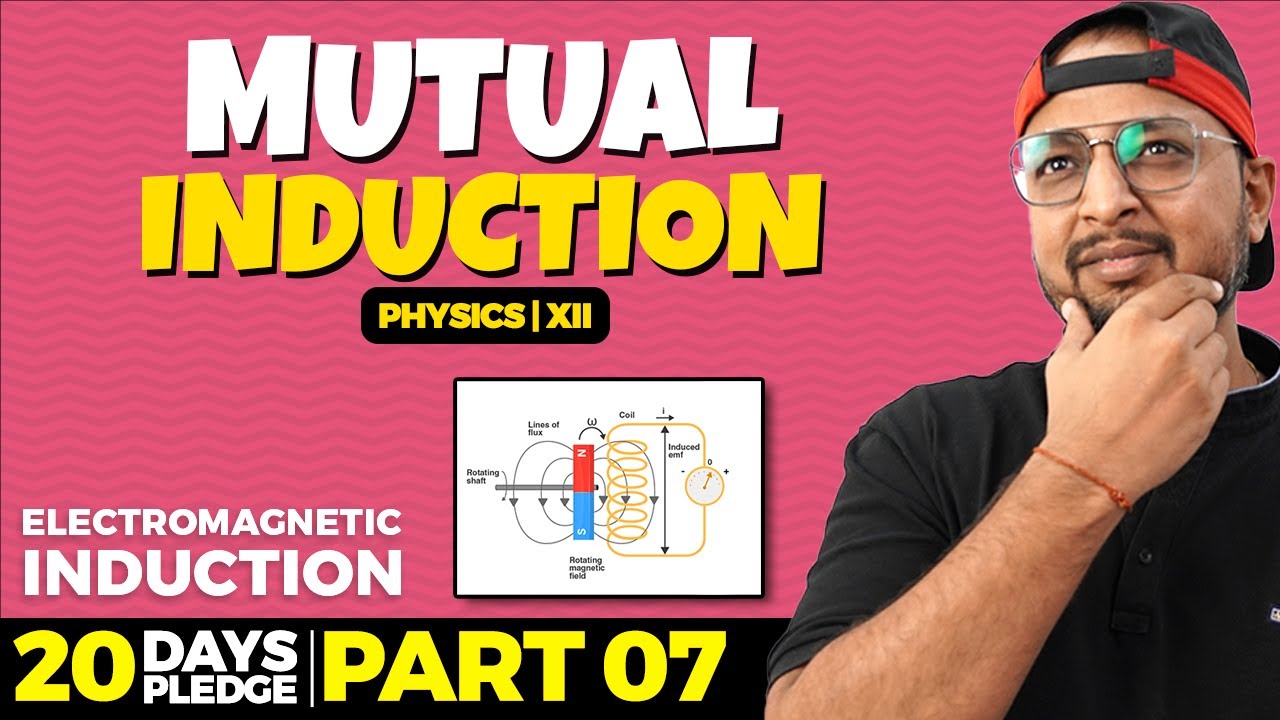56. Взаимная индукция | Электромагнитная индукция | CBSE | NCERT | Physics Baba 2.0