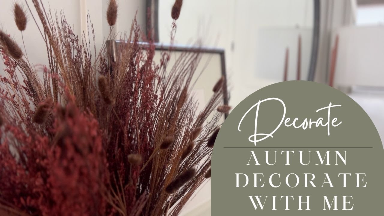 Fall Decorate With Me 🍁 | Cozy & Affordable Fall Home Transformation 2024