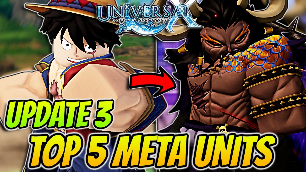 Топ-5 *ОБЯЗАТЕЛЬНЫХ* МЕТА-ЮНИТОВ в новом обновлении Universal Tower Defense X (Обновление 3)!