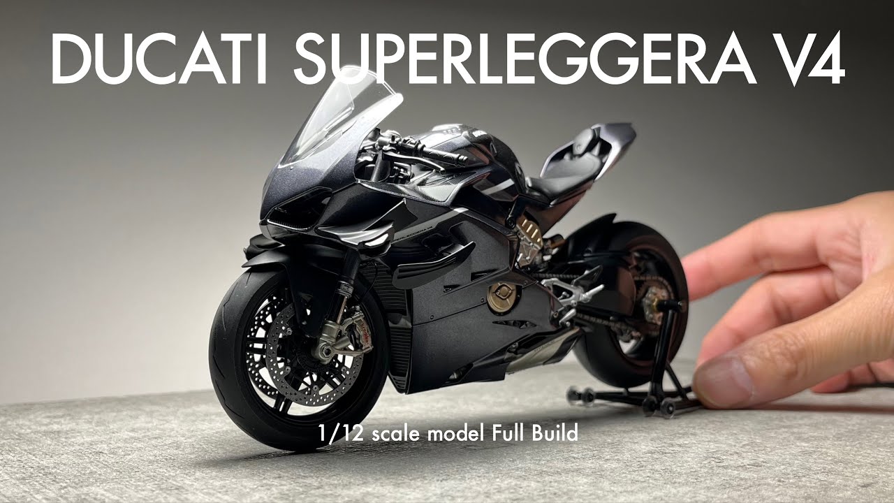 DUCATI SUPERLEGGERA V4 総集編【タミヤ 1/12】プラモデル製作  Scale Model