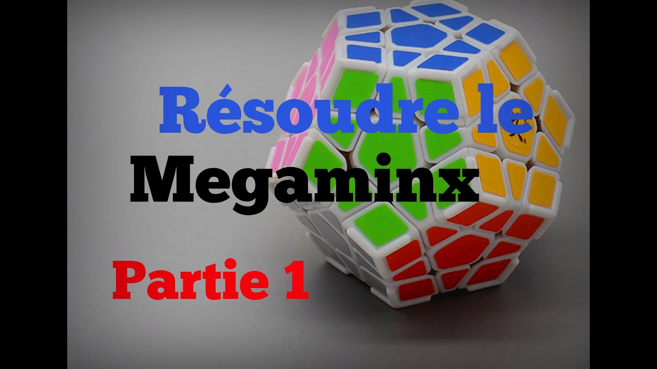 Comment résoudre le megaminx partie 1: L'étoile et les 2 premières couronnes