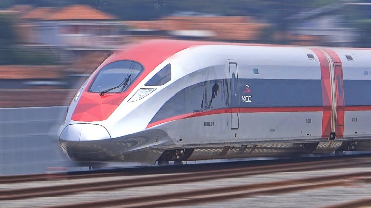 新幹線 Whoosh Bullet Train in Bandung, Indonesia 