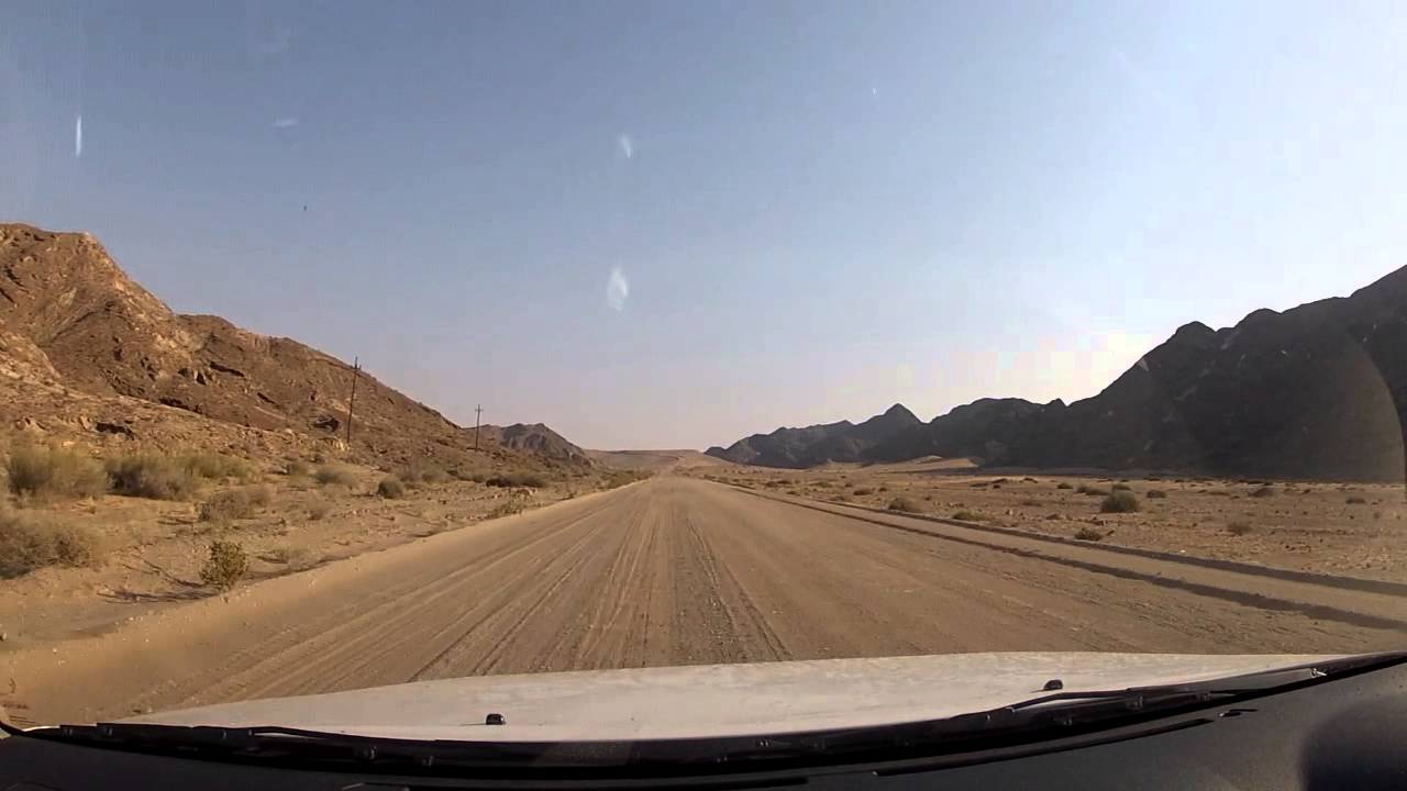 Driving in Namibia - Sendelingsdrif to Rosh Pinah