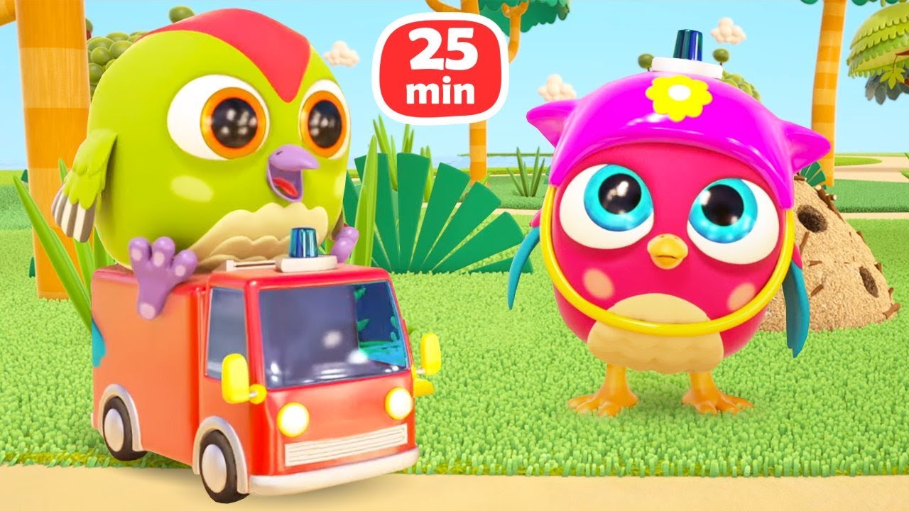 🎶🌈 HopHop und TockTock entdecken die Welt! Lustige Zeichentrickfilme für Kinder